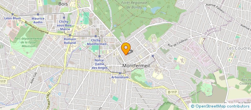 localisation de l'entreprise MONSIEUR NICOLAS PREMAT à MONTFERMEIL