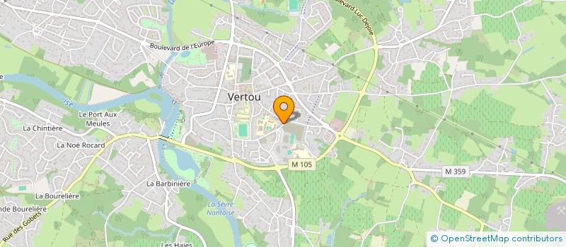 localisation de l'entreprise MONSIEUR NICOLAS PRENANT  VERTOU