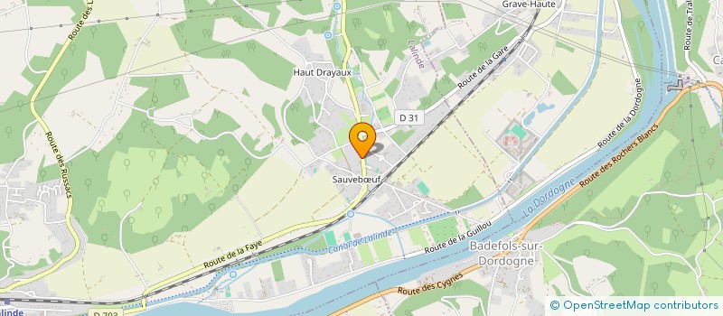 localisation de l'entreprise MONSIEUR NICOLAS PRESTIFILIPPO  LALINDE