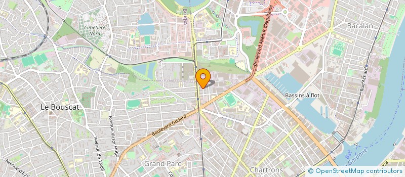 localisation de l'entreprise MONSIEUR NICOLAS PREVOST  BORDEAUX