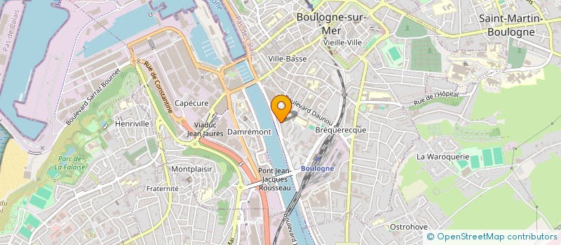 localisation de l'entreprise MONSIEUR NICOLAS PREVOST à BOULOGNE-SUR-MER