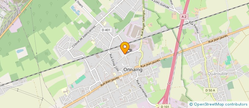 localisation de l'entreprise MONSIEUR NICOLAS PREVOT  ONNAING