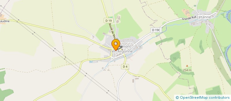 localisation de l'entreprise MONSIEUR NICOLAS PRIETO  BEAUMONT-EN-ARGONNE