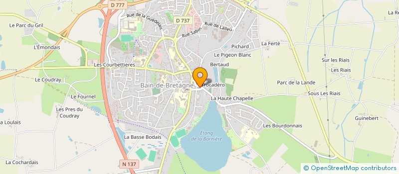 localisation de l'entreprise MONSIEUR NICOLAS PRIETO RIBEIRO MANTEIGAS  BAIN-DE-BRETAGNE