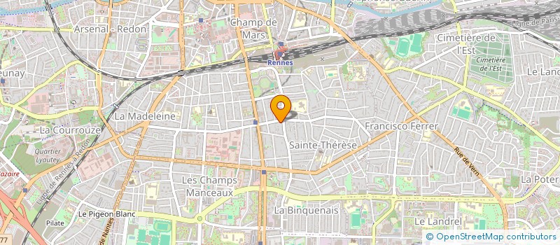 localisation de l'entreprise MONSIEUR NICOLAS PRIGENT à RENNES