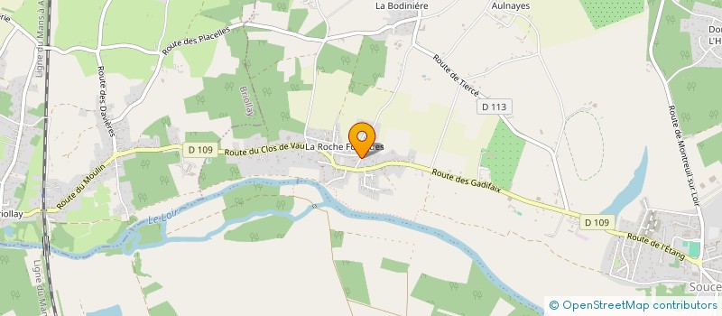 localisation de l'entreprise MONSIEUR NICOLAS PROBIN  MAZE-MILON