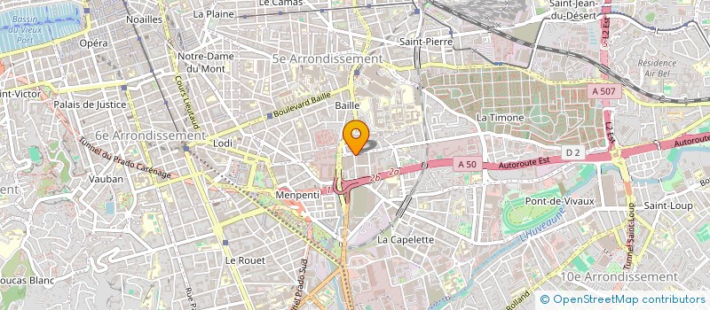 localisation de l'entreprise MONSIEUR NICOLAS PROSPERINI à MARSEILLE