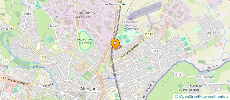 localisation de l'entreprise MONSIEUR NICOLAS PROST à ALENCON