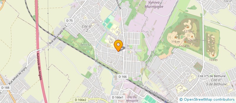 localisation de l'entreprise MONSIEUR NICOLAS PRUVOST  BULLY-LES-MINES