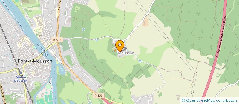 localisation de l'entreprise MONSIEUR NICOLAS PRZYBYLA  MOUSSON