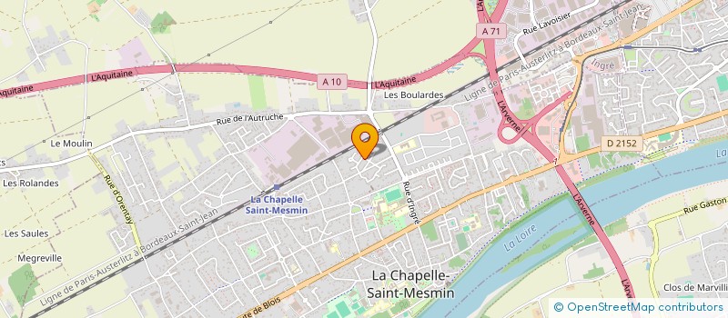 localisation de l'entreprise MONSIEUR NICOLAS PUBERT à LA CHAPELLE-SAINT-MESMIN