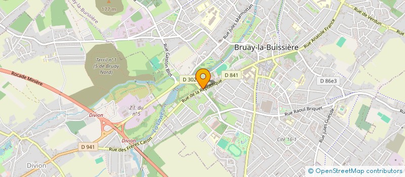 localisation de l'entreprise MONSIEUR NICOLAS PUKIKA  BRUAY-LA-BUISSIERE