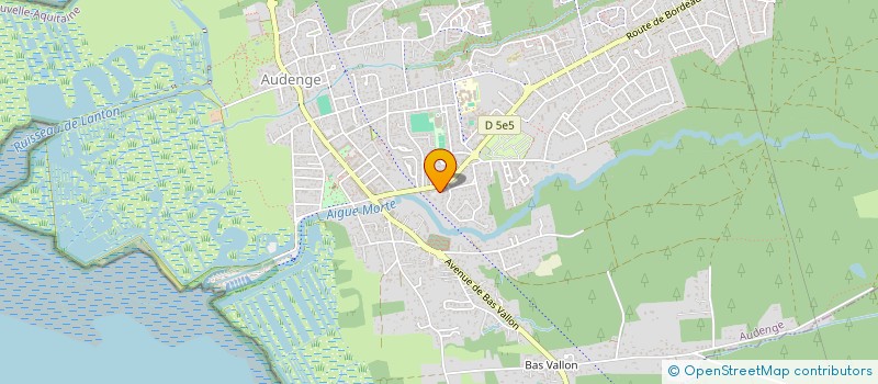 localisation de l'entreprise MONSIEUR NICOLAS PUYANE  AUDENGE