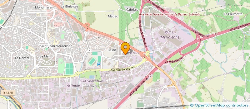 localisation de l'entreprise MONSIEUR NICOLAS PY à BEZIERS