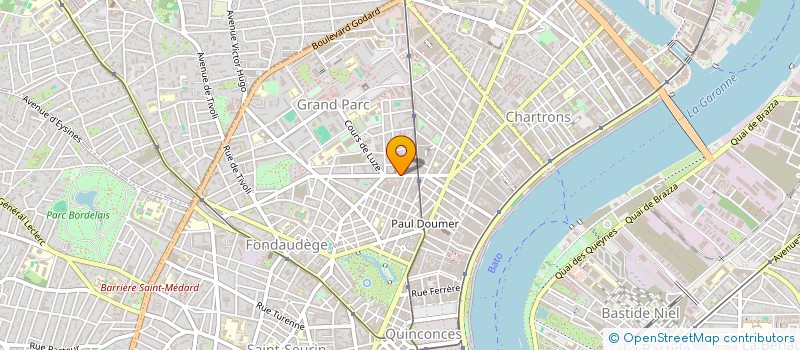 localisation de l'entreprise MONSIEUR NICOLAS QUANCARD à BORDEAUX