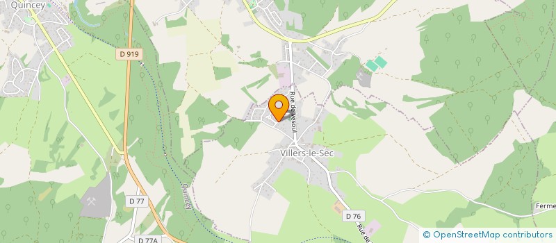 localisation de l'entreprise MONSIEUR NICOLAS QUELEN à VILLERS-LE-SEC