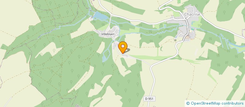 localisation de l'entreprise MONSIEUR NICOLAS QUENARDEL  CHACRISE