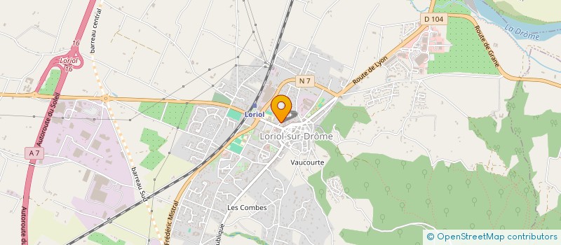 localisation de l'entreprise MONSIEUR NICOLAS QUENEL à LORIOL-SUR-DROME