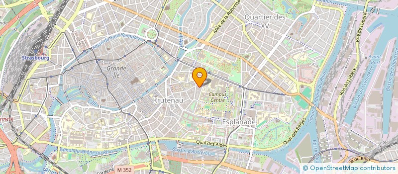 localisation de l'entreprise MONSIEUR NICOLAS QUENOUILLE à STRASBOURG