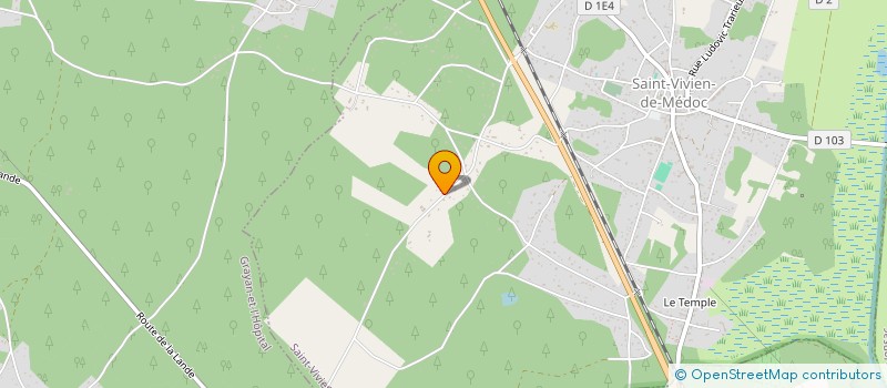 localisation de l'entreprise MONSIEUR NICOLAS QUEYROI  SAINT-VIVIEN-DE-MEDOC