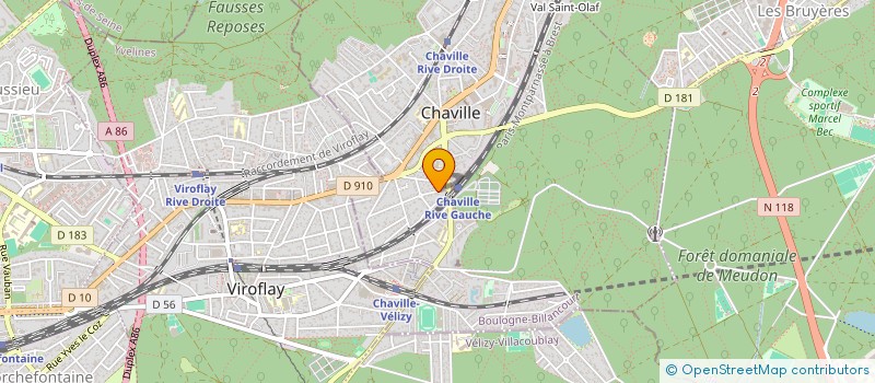 localisation de l'entreprise MONSIEUR NICOLAS QUINIOU à CHAVILLE