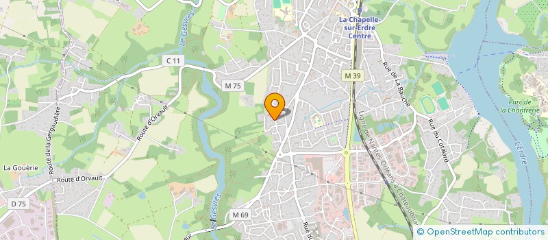 localisation de l'entreprise MONSIEUR NICOLAS QUIRION à LA CHAPELLE-SUR-ERDRE