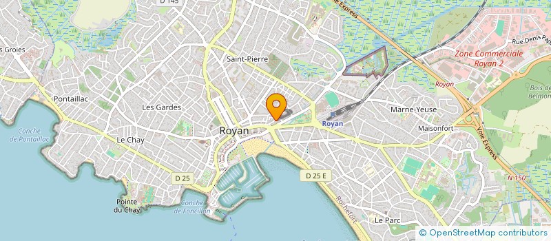 localisation de l'entreprise MONSIEUR NICOLAS RAAD  ROYAN