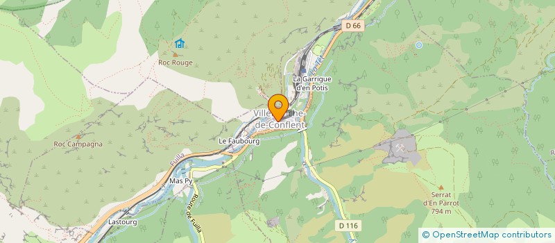 localisation de l'entreprise MONSIEUR NICOLAS RABAT  VILLEFRANCHE-DE-CONFLENT