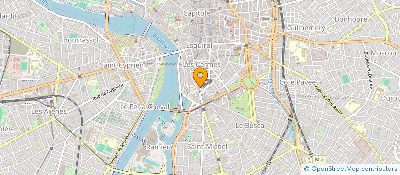 localisation de l'entreprise MONSIEUR NICOLAS RABAUD  TOULOUSE
