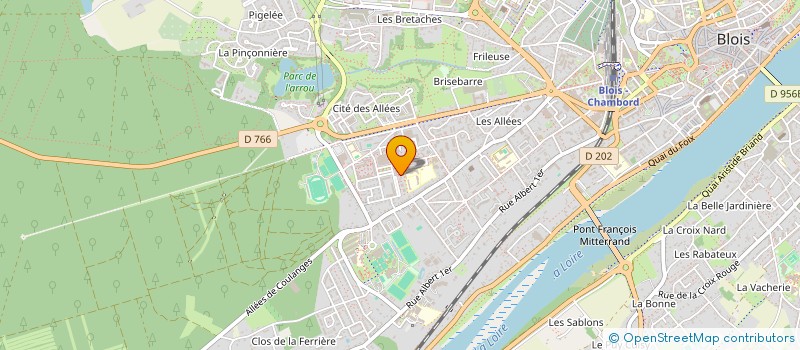 localisation de l'entreprise MONSIEUR NICOLAS RABOT  BLOIS