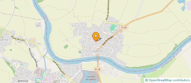 localisation de l'entreprise MONSIEUR NICOLAS RADIX à LOYETTES