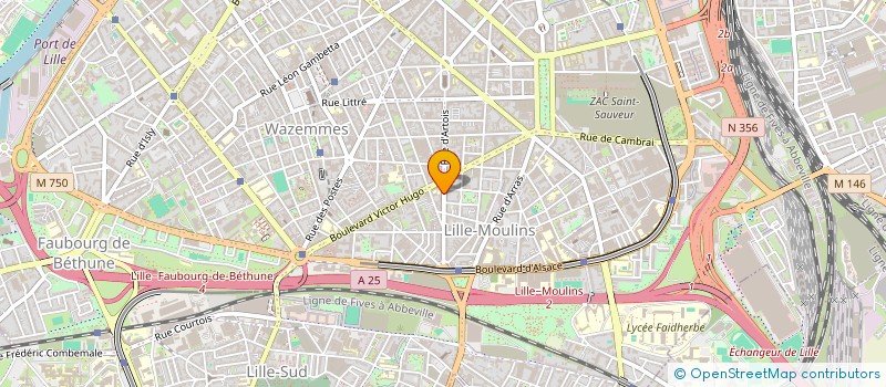 localisation de l'entreprise MONSIEUR NICOLAS RAFFIN à LILLE