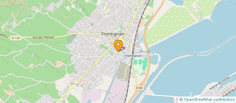 localisation de l'entreprise MONSIEUR NICOLAS RAGE à FRONTIGNAN