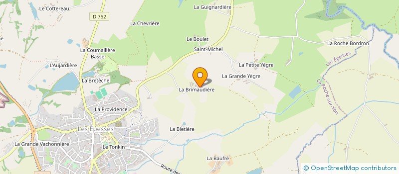 localisation de l'entreprise MONSIEUR NICOLAS RAGEOT à LES EPESSES