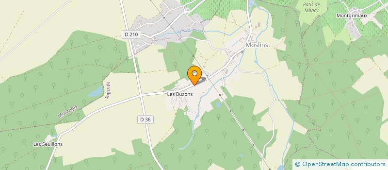 localisation de l'entreprise MONSIEUR NICOLAS RAGU  MOSLINS