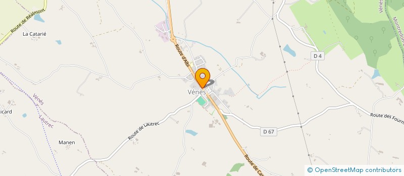 localisation de l'entreprise MONSIEUR NICOLAS RAHOUX  VENES