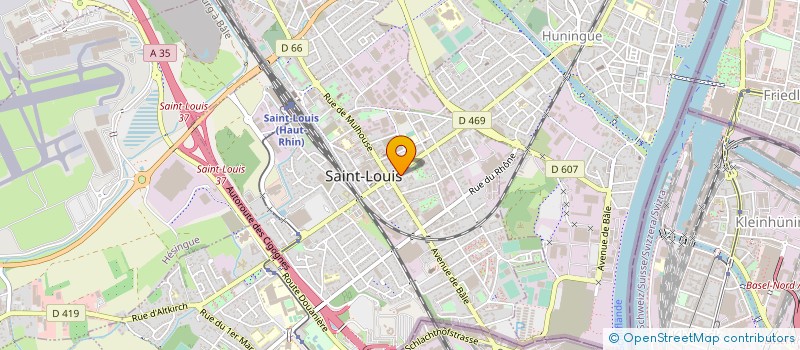 localisation de l'entreprise MONSIEUR NICOLAS RAIDOT à SAINT-LOUIS