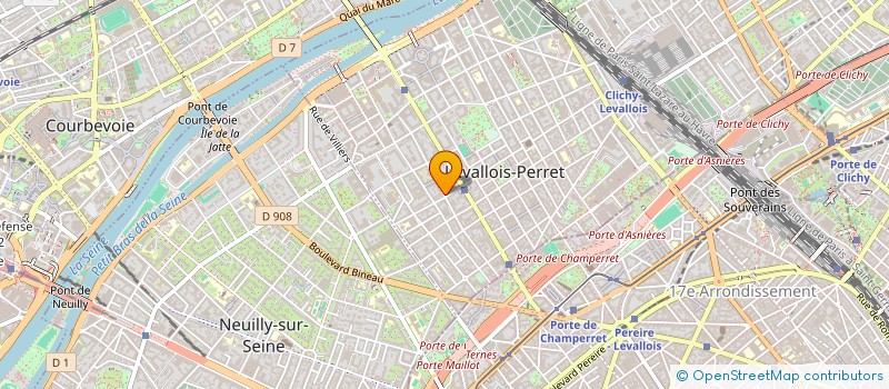 localisation de l'entreprise MONSIEUR NICOLAS RAILLOT à LEVALLOIS-PERRET