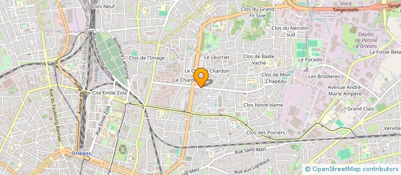 localisation de l'entreprise MONSIEUR NICOLAS RAIMBAULT à ORLEANS