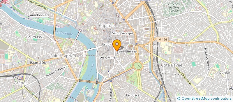 localisation de l'entreprise MONSIEUR NICOLAS RAINAUD  TOULOUSE