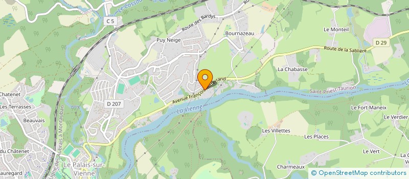 localisation de l'entreprise MONSIEUR NICOLAS RAJ à RILHAC-RANCON