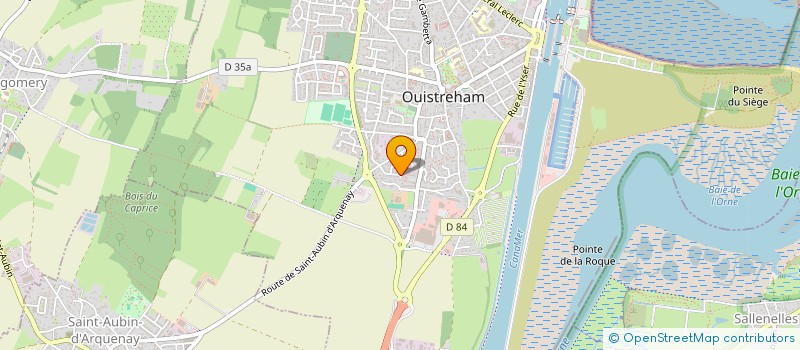 localisation de l'entreprise MONSIEUR NICOLAS RAK  OUISTREHAM