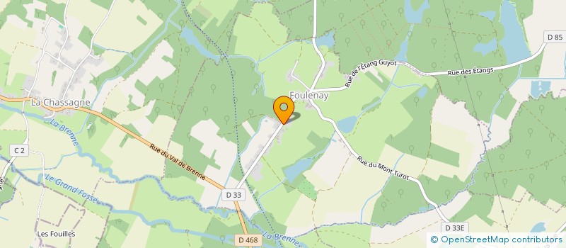 localisation de l'entreprise MONSIEUR NICOLAS RAMAUX  FOULENAY