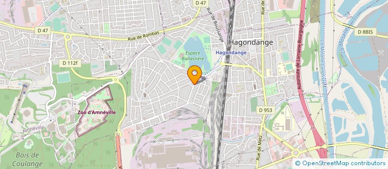 localisation de l'entreprise MONSIEUR NICOLAS RAMAZEILLES  HAGONDANGE