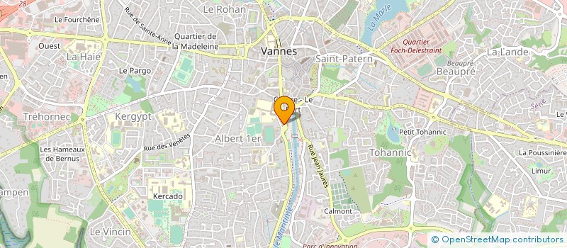 localisation de l'entreprise MONSIEUR NICOLAS RAMBLIER à VANNES