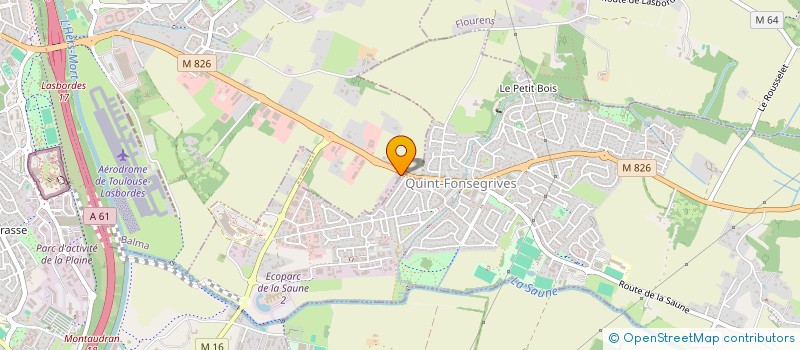 localisation de l'entreprise MONSIEUR NICOLAS RAMOND  BALMA