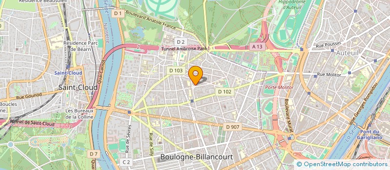 localisation de l'entreprise MONSIEUR NICOLAS RAMOS VARELA à BOULOGNE-BILLANCOURT