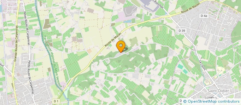 localisation de l'entreprise MONSIEUR NICOLAS RANCHAIN  PERNES LES FONTAINES