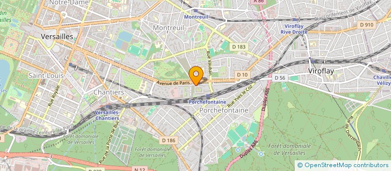 localisation de l'entreprise MONSIEUR NICOLAS RANDRIAMARO à VERSAILLES