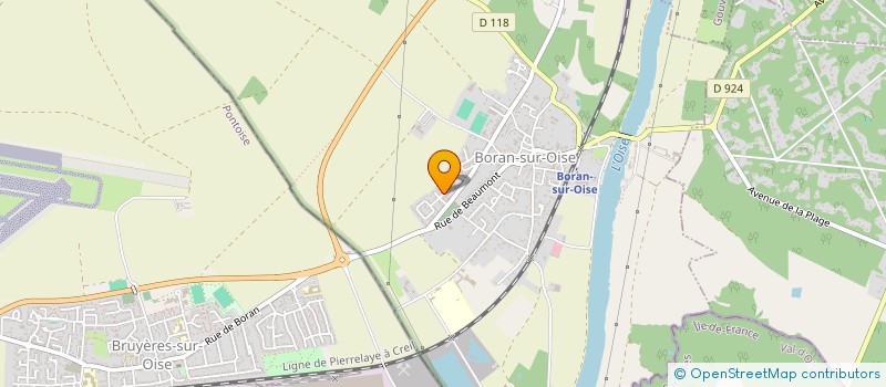 localisation de l'entreprise MONSIEUR NICOLAS RANTIER  BORAN-SUR-OISE